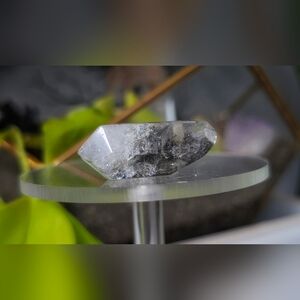 Lodolite Goethite Tibetan Quartz Crystal Pendant